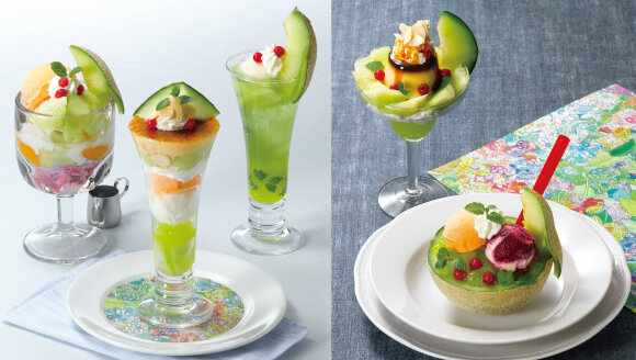 季節のデザート『Fresh Melon Dessert』