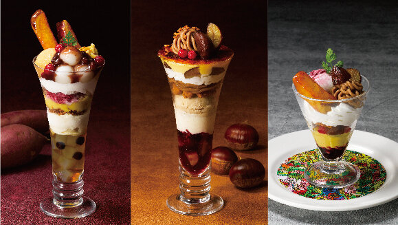 季節のデザート『SWEET POTATO & MARRON SELECTION 〜あなたはどちらがお好き?〜』